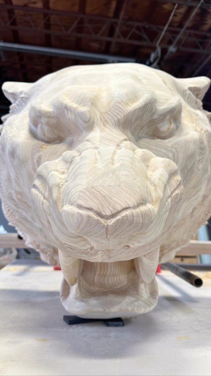 Carved Tiger